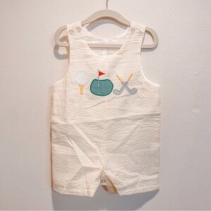 Boys Smock golf Jon Jon romper